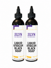 Load image into Gallery viewer, Liquid African Black Soap 8oz, 2pk