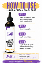 Load image into Gallery viewer, Liquid African Black Soap 8oz, 2pk