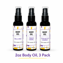 Load image into Gallery viewer, 2oz Body Oil, 3pk
