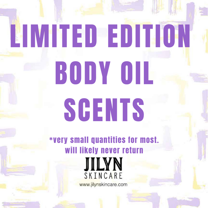 LIMITED AVAILABILITY Body Oils